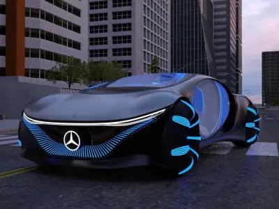 Mercedes-Benz Vision AVTR Concept 2020 3D model