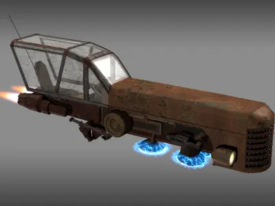 Land Skimmer 3D model