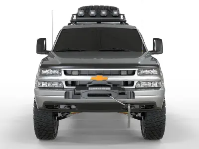 Tahoe 2002 Off Road  3D model