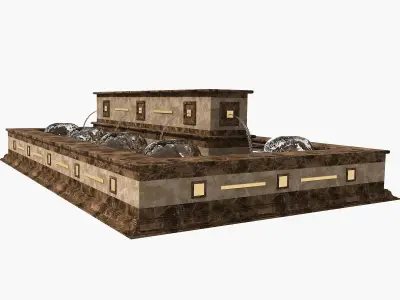 Fountain 02 3D model