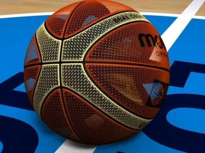 molten basketball 3D model