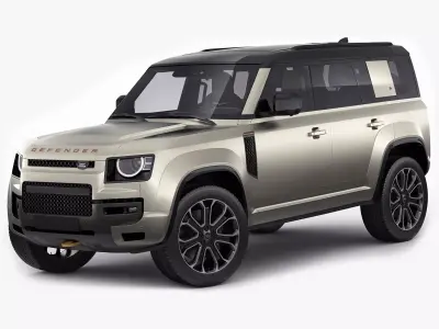 Land Rover Defender 110 OCTA 2025 3D model