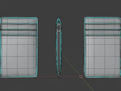 Wallet Free low-poly 3D model