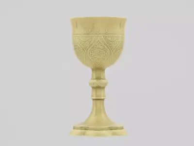 Realistic Roman Calix 3D model