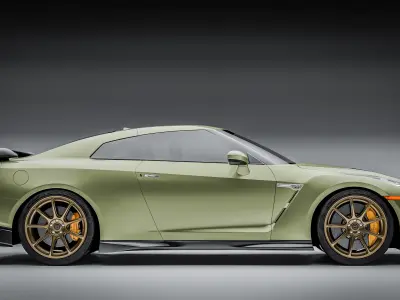 Nissan GTR R35 T-Spec 2022 3D model