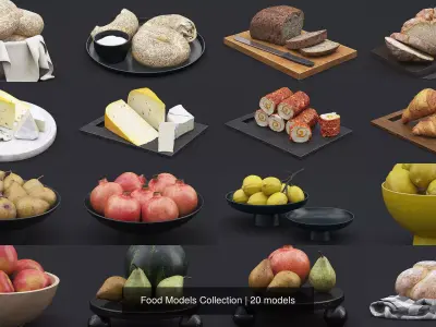Food Models Collection