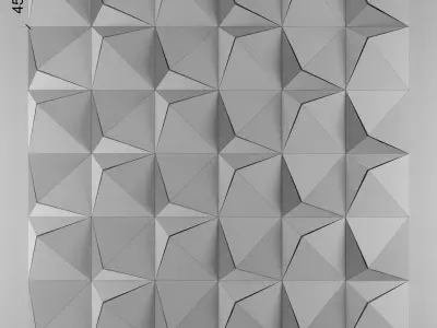 3d panel 17 3D model