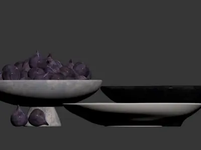 Pottery Barn - Collection of handmade crafts 3D model