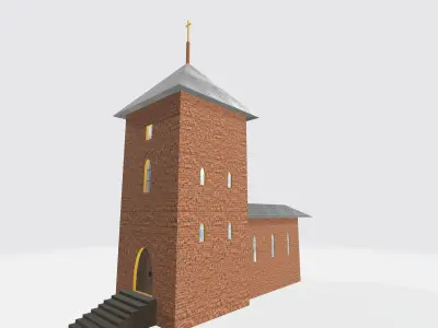 Church 3D model Free 3D model