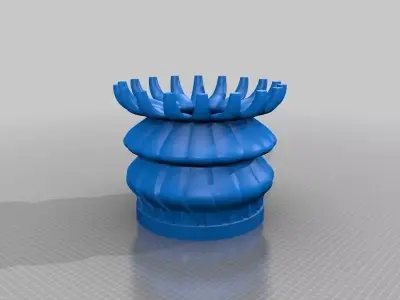 Loft Vase Free 3D print model get