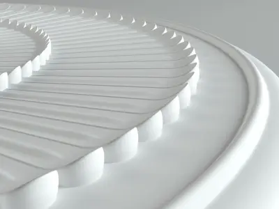 Rossette 02 3D model