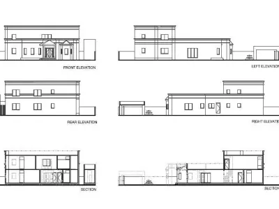 Luxury House Concept 3D model