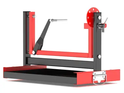 Garage Motorcycle Engine Stand Mount for Engine Repair  3D model
