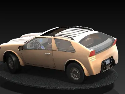 Sporty SUV 3D model