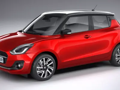 Suzuki Swift 2021 3D model