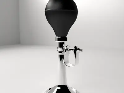 Classic Bike Horn 3D model