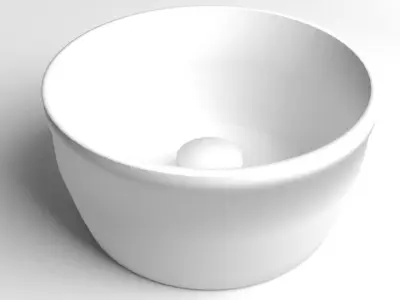 Aquarium - Turtle-Bowl 3D model