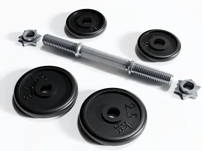 Dumbbell 3D model buy