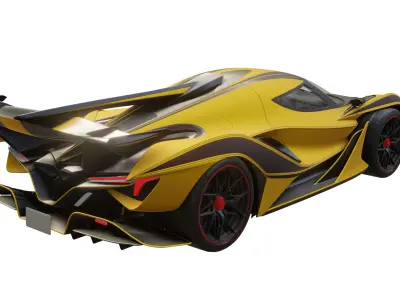 Apollo Intensa Emozione Low-poly 3D model by sinan-alzayde