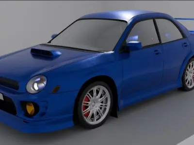 Subaru 3D model