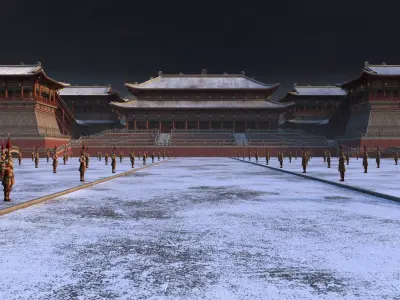 Chinese ancient architecture 3D model