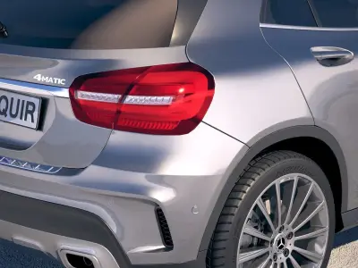 Mercedes GLA AMG 2018 3D model