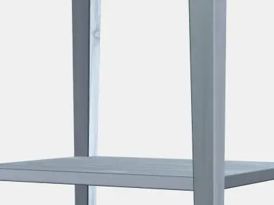 HEMNES Bedside table 1 Low-poly 3D model