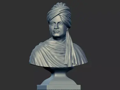 Swami Vivekanand Bust 3D print model