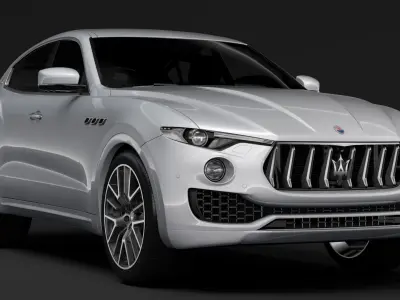 Maserati Levante 2018 3D model