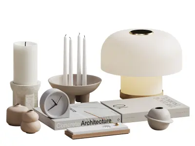 Decor Set 005  3D model