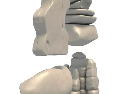 Rock Pack 4 Stone Models for Printing Vol1 3D print model