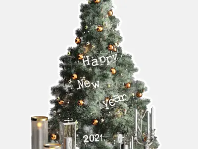 Christmas tree 2 3D model