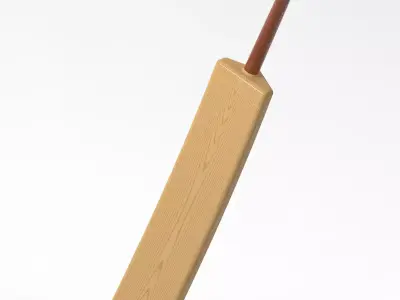 Cricket Bat Toy 3D print model