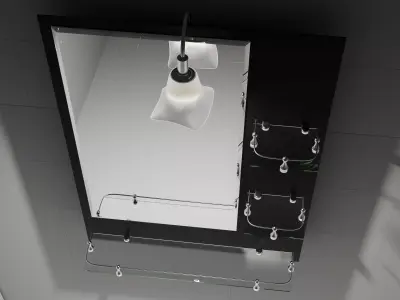 Bathroom Mirror Free 3D model