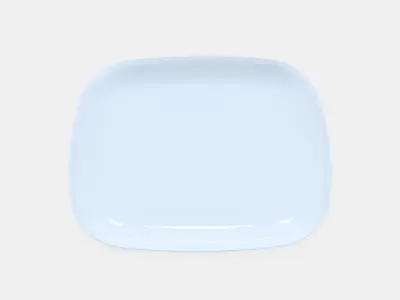 VARDERA Plate Low-poly 3D model