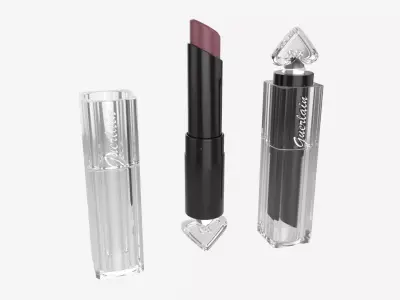 Guerlain La Petite Robe Noire Lipstick 3D model