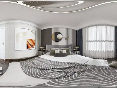 style Modern bedroom 3D model