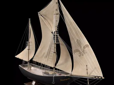 Model of ship Versengold 3D model