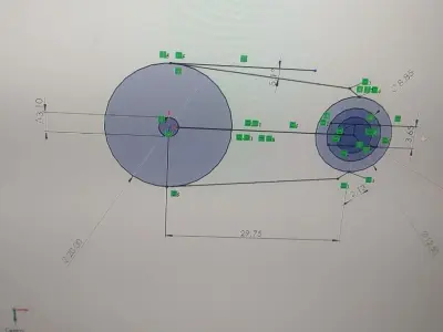  46371223863  DE 67 00039 Qashqai gearmotor rod 3D print model