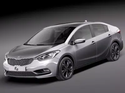 Kia Cerato K3 Forte 2014 3D model