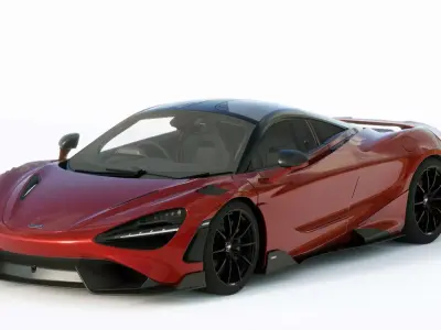 Mclaren 765LT 2021 3D model