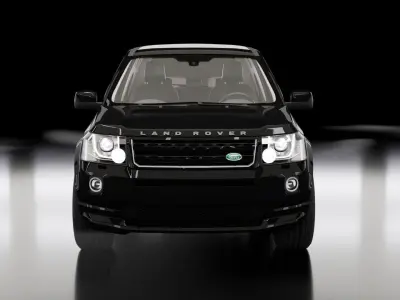 Land Rover Freelander 2 2014 INTERIOR 3D Model 3D model