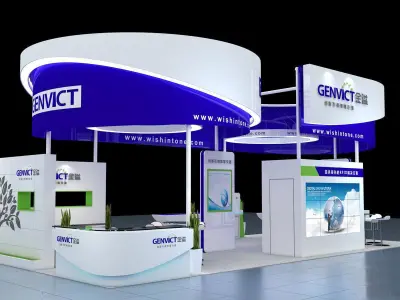 Exhibition - Area - 12X6-3DMAX2009-014 3D model