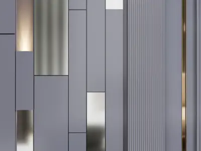 Name Panel by Pinterest 3D model buy