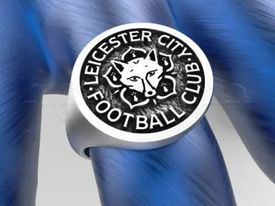 Leicester City FC Ring England Football Fan  3D print model