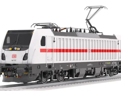 Bombardier TRAXX AC3 DB Locomotive 2 3D model