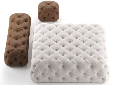 RollKing Pouf Collection 3D model