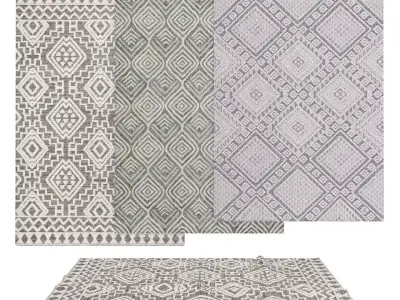 Rugs No 451 Low-poly 3D model