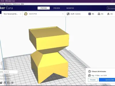 pedestal 14 3D print model