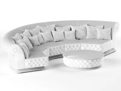 Triturado Sofa  3D model